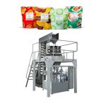 Автоматска вреќа со гранули со ротациона машина за пакување за грав/ореви
