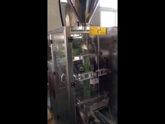 Машина за полнење на млеко во прав со мал вертикален облик пополнете машина за заптивање