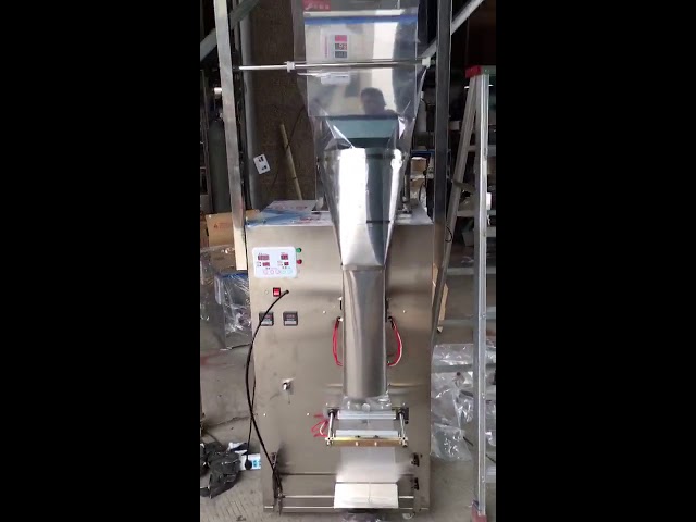 Вертикален голем капацитет 100-500g автоматски ориз прав пакување машина