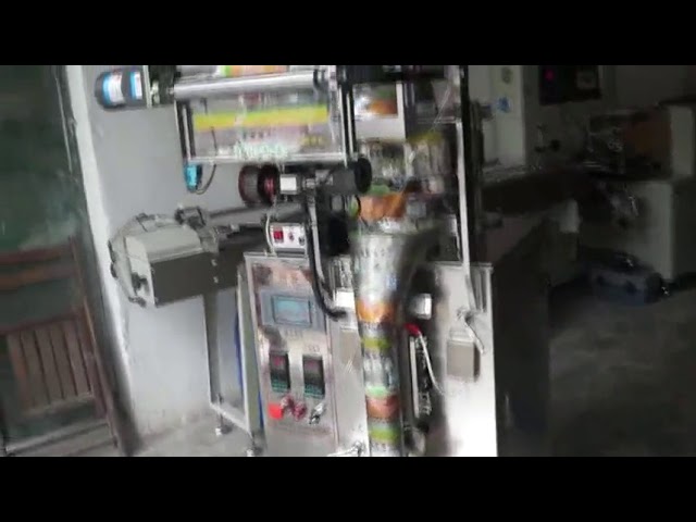 Комплетна автоматска вертикална грануларна шеќер Мала вретена машина за пакување